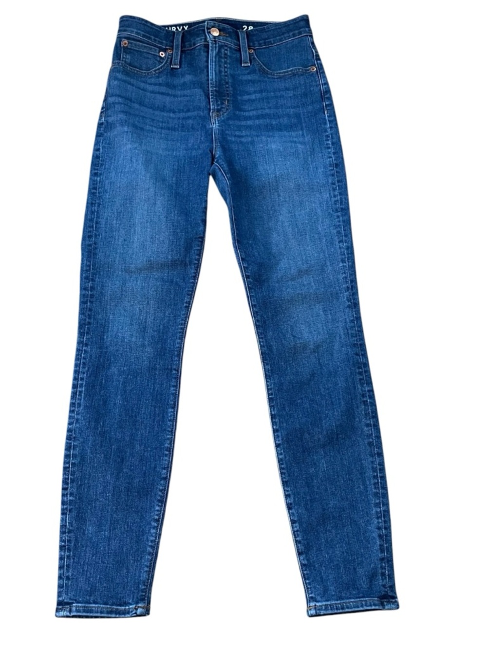 J. Crew Curvy Toothpick Jeans.  Size 28